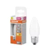 LED izzó B35 gyertya E27 5.5W = 60W 806lm 2700K Meleg 300° Retrofit Filament CLASSIC Osram