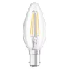 LED izzó B35 gyertya B15d 4W = 40W 470lm 2700K Meleg 300° Retrofit Filament CLASSIC Osram