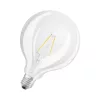 LED izzó G125 gömb alakú E27 2,5 W = 25 W 250 lm 2700 K Meleg 300° Retrofit Filament CLASSIC Osram