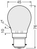 LED izzó P45 gömb alakú B22d 4W = 40W 470lm 4000K semleges 300° izzószálas retrofit CLASSIC Osram