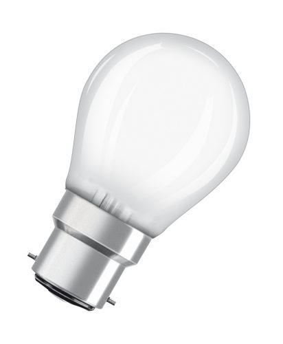 LED izzó P45 gömb B22d 5.5W = 60W 806lm 2700K Meleg 300° Retrofit Filament CLASSIC Osram