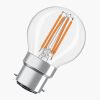 LED izzó P45 gömb alakú B22d 4W = 40W 470lm 4000K semleges 300° Retrofit Filament CLASSIC Osram