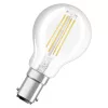 LED izzó P45 gömb alakú B15d 4W = 40W 470lm 2700K Meleg 300° Retrofit Filament CLASSIC Osram