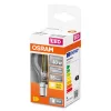 LED izzó P45 gömb alakú B15d 4W = 40W 470lm 2700K Meleg 300° Retrofit Filament CLASSIC Osram