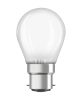 LED izzó P45 gömb alakú B22d 4.8W = 40W 470lm 2700K Meleg 320° Szabályozható Retrofit Filament CLASSIC Osram