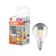 LED izzó P45 gömb alakú E14 4W = 31W 350lm 2700K Meleg 300° Ezüst Retrofit Filament CLASSIC Osram