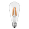 LED izzó ST64 E27 6,5 W = 60 W 806 lm 4000 K Semleges 300° Retrofit Filament CLASSIC Osram