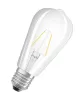 LED izzó ST64 E27 2,5 W = 25 W 250 lm 2700 K Meleg 300° Retrofit Filament CLASSIC Osram