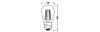 LED izzó ST45 E27 4.8W = 33W 360lm 2200K Meleg 320° Szabályozható Retrofit Filament CLASSIC Osram