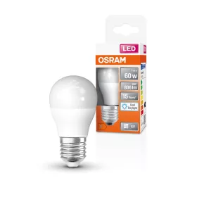   LED izzó P45 gömb alakú E27 6.5W = 60W 806lm 6500K Hideg 150° STAR CLASSIC Osram