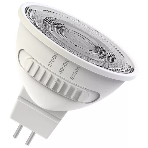 LED izzó MR16 reflektor GU5.3 5.6W = 45W 550lm 2700 - 4000 - 6500K CCT 12V 36° SUPERSTAR Osram