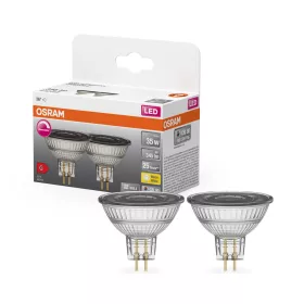   2x LED izzó MR16 reflektor GU5.3 5W = 35W 345lm 2700K Meleg CRI90 12V 36° Szabályozható SUPERSTAR Osram