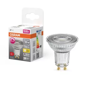   LED izzó PAR16 reflektor GU10 3.4W = 35W 230lm 2700K Meleg CRI90 36° Szabályozható SUPERSTAR Osram