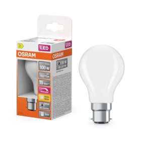  LED izzó A60 B22d 11W = 100W 1521lm 2700K Meleg CRI90 300° Izzószálas, szabályozható fényerejű SUPERSTAR PLUS CLASSIC Osram