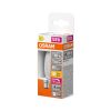 LED izzó B35 gyertya B22d 3.4W = 40W 470lm 2700K Meleg CRI90 300° Izzószálas, szabályozható fényerejű SUPERSTAR PLUS CLASSIC Osram