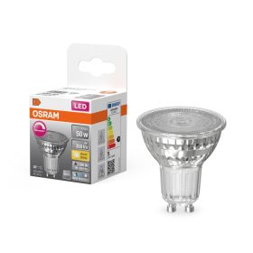   LED izzó PAR16 reflektor GU10 4.7W = 50W 350lm 2700K Meleg CRI90 36° Szabályozható SUPERSTAR Osram