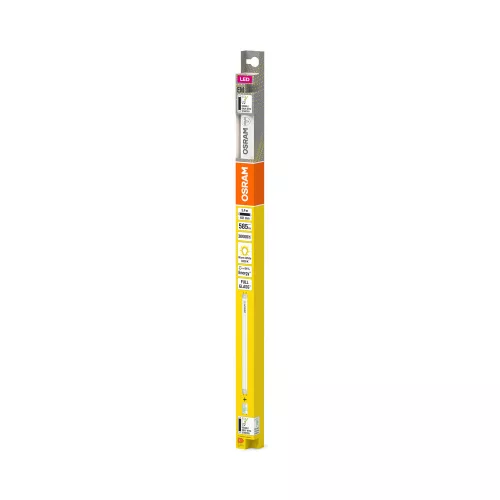 LED fénycső G13 T8 5.4W = 15W 585lm 3000K Meleg 190° 45cm LED cső EM Osram