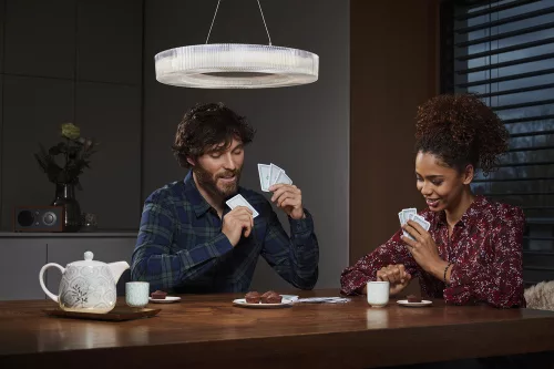 T9 LED fénycső kör alakú G10q 18.3W = 32W 2200lm 4000K semleges 110° LED cső EM Osram