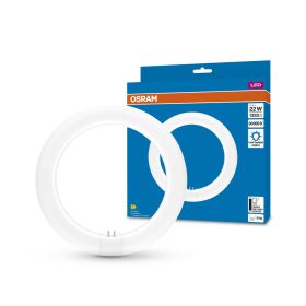   T9 LED fénycső kör alakú G10q 11W = 22W 1320lm 6500K Hideg 110° LED cső EM Osram