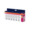 6x LED izzó A60 E27 8W = 60W 806lm 2700K Meleg 150° VALUE CLASSIC Osram