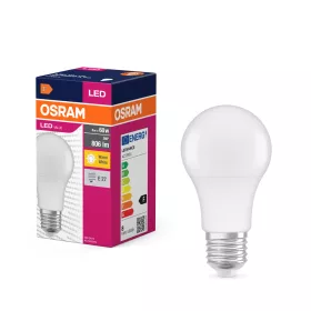   LED izzó A60 E27 8W = 60W 806lm 2700K Meleg 150° VALUE CLASSIC Osram