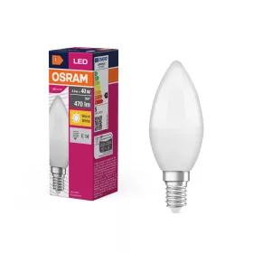   LED izzó B37 gyertya E14 4.9W = 40W 470lm 2700K Meleg 180° VALUE CLASSIC Osram