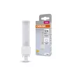 LED fénycső Egyoldalas G24d-1 5W = 10W 600lm 4000K Semleges 120° DULUX LED D EM & AC Osram