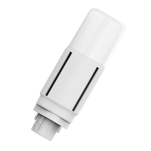 LED fénycső, egyoldalas, G24d, 7,5 W = 18 W, 950 lm, 4000 K, semleges, 300°, DULUX LED D VT EM és AC, Osram