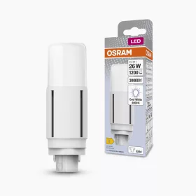   LED fénycső Egyoldalas G24d 9.5W = 26W 1200lm 4000K Semleges 300° DULUX LED D VT EM & AC Osram