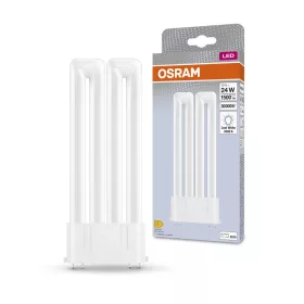   LED fénycső, egyoldalas, 2G10, 12W = 24W, 1500lm, 4000K, semleges, 130°, DULUX LED F EM és AC, Osram