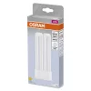 LED fénycső, egyoldalas, 2G10, 12W = 24W, 1500lm, 4000K, semleges, 130°, DULUX LED F EM és AC, Osram