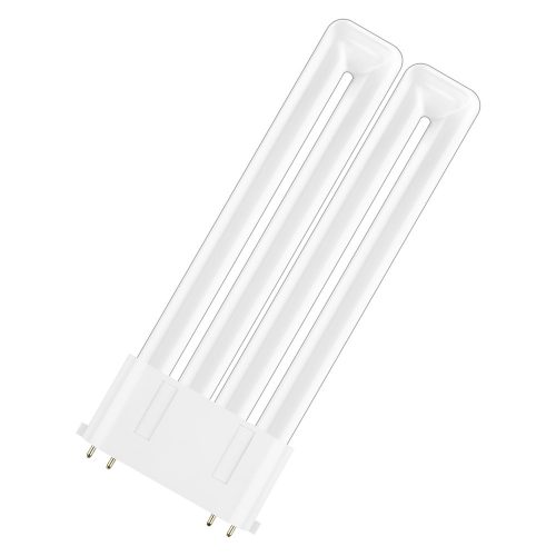 LED fénycső, egyoldalas, 2G10, 12W = 24W, 1350lm, 3000K, meleg, 130°, DULUX LED F EM és AC, Osram