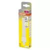 LED fénycső, egyoldalas, G23, 4W = 9W, 500lm, 3000K, meleg, 120°, DULUX LED S EM és AC, Osram