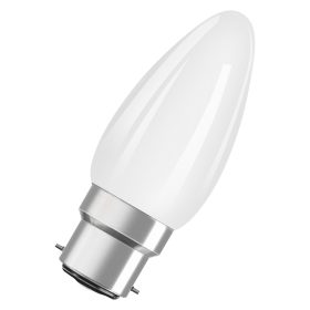   LED izzó B35 gyertya B22d 4.8W = 40W 470lm 2700K Meleg 300° Szabályozható PARATHOM Osram