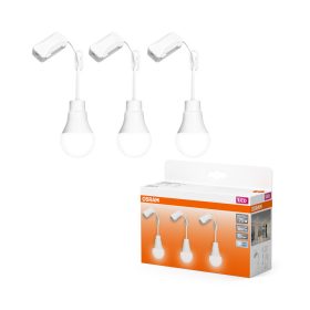   3x LED izzó felújító lámpa 10W 1055lm 4000K semleges 200° sorkapoccsal Osram