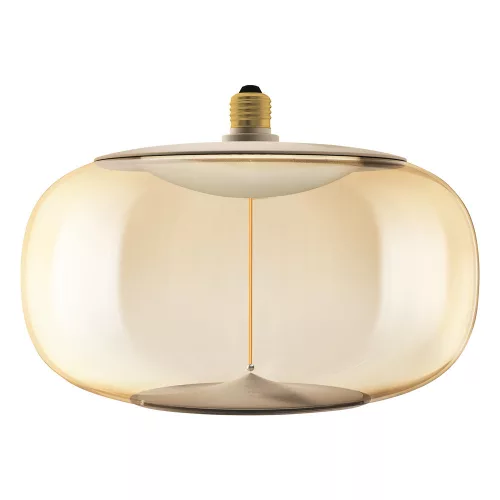 LED dekoratív izzó E27 12W = 42W 500lm 1800K Meleg 320° Borostyánszínű Izzószálas, Szabályozható Fényerő Vintage 1906 Osram