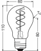 LED dekoratív izzó A60 E27 8W = 60W 806lm 2200K Meleg CRI90 300° Szabályozható izzószálas Vintage 1906 Osram