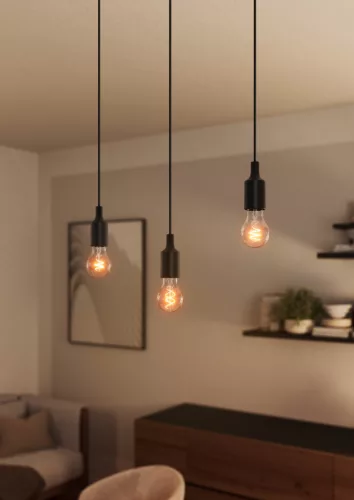 LED dekoratív izzó A60 E27 8W = 60W 806lm 2200K Meleg CRI90 300° Szabályozható izzószálas Vintage 1906 Osram