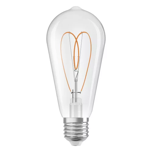 LED dekoratív izzó ST64 Edison E27 7.2W = 60W 806lm 2700K Meleg CRI90 300° Szabályozható Vintage 1906 Osram