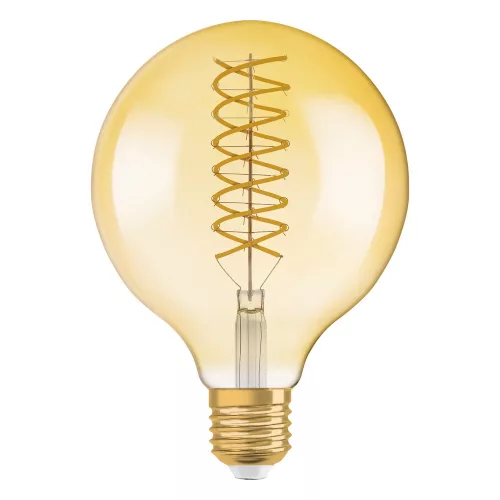 LED dekoratív izzó G125 gömb alakú E27 8.4W = 60W 806lm 2400K Meleg 300° Szabályozható Vintage 1906 Osram