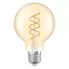 LED dekoratív izzó G80 gömb alakú E27 8W = 60W 806lm 2200K Meleg CRI90 300° Szabályozható Borostyán Vintage 1906 Osram