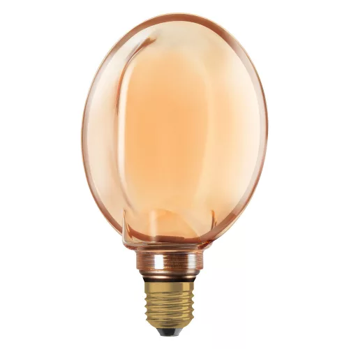 LED dekoratív izzó G130 gömb alakú E27 4W = 22W 220lm 1800K Meleg 330° Izzószálas, szabályozható fényerővel Vintage 1906 Osram