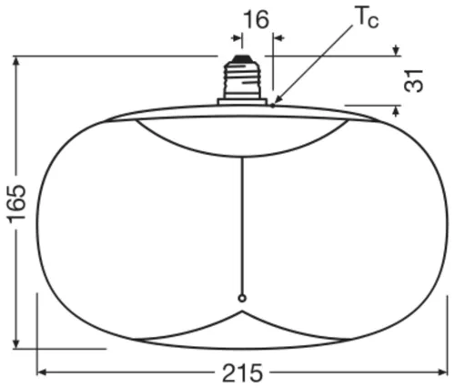 LED dekoratív izzó E27 4W = 12W 120lm 1800K Meleg 320° Borostyánszínű Izzószálas Szabályozható Vintage 1906 Osram
