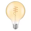 LED dekoratív izzó G95 gömb alakú E27 3,4 W = 40 W 470 lm 2700 K Meleg 300° Vintage 1906 Osram