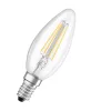 LED izzó B35 E14 gyertya 5.9W = 60W 806lm 6500K Hideg 300° Izzószálas STAR CLASSIC Osram