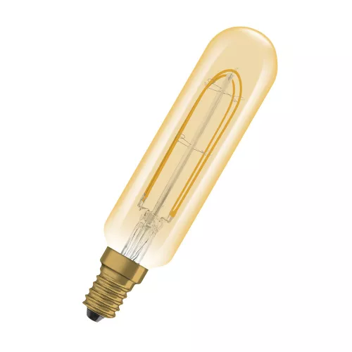 Vintage LED izzó E14 2,8 W = 25 W 250 lm 2200 K Meleg 320° Borostyánszínű, szabályozható izzószálas Vintage 1906 Osram