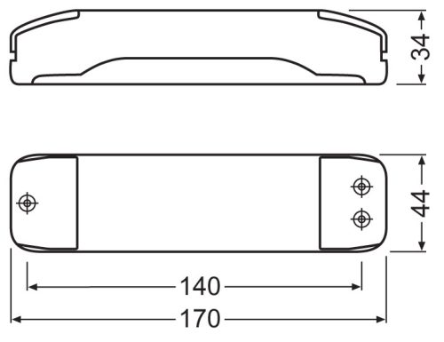 Halogén tápegység fázisvezérlő fázis dimmer 50-225W 11,6-11,7V OSRAM HTL Compact