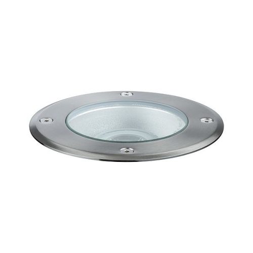Kerti lámpa földre szerelhető kültéri Plug & Shine IP67 LED 6W 24V 3000K Mozgatható 20° ezüst Paulmann