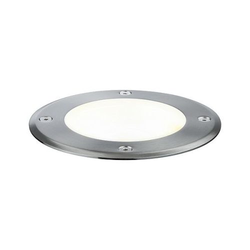 Kerti lámpa földre szerelhető kültéri Plug & Shine IP67 LED 6W 24V 3000K Mozgatható 20° ezüst Paulmann