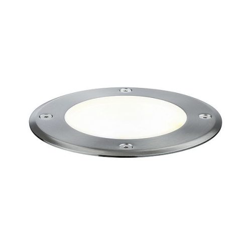 Kerti lámpa földre szerelhető kültéri Plug & Shine IP67 LED 6W 24V 3000K Mozgatható 38° ezüst Paulmann